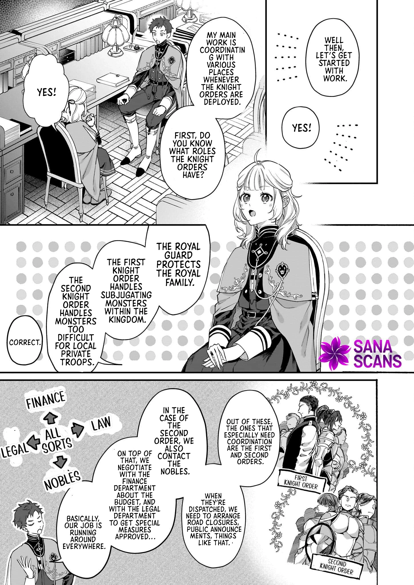Toshokan no Tensai Shoujo: Honzuki no Shinjin Kanri wa Boudai na Chishiki de Kuni wo Sukuimasu Chapter 1 Page 36