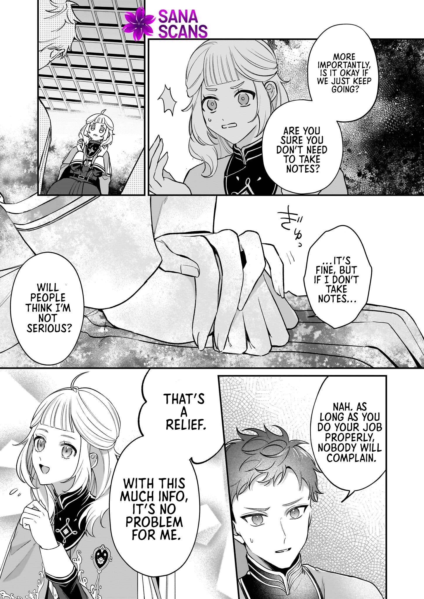 Toshokan no Tensai Shoujo: Honzuki no Shinjin Kanri wa Boudai na Chishiki de Kuni wo Sukuimasu Chapter 1 Page 38