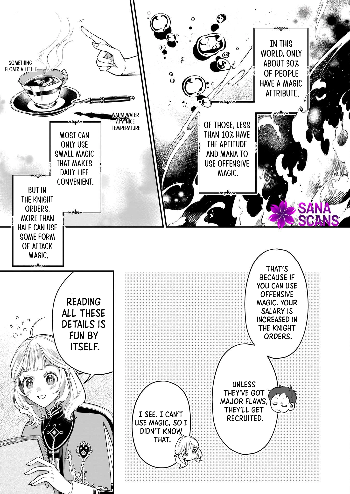 Toshokan no Tensai Shoujo: Honzuki no Shinjin Kanri wa Boudai na Chishiki de Kuni wo Sukuimasu Chapter 1 Page 42