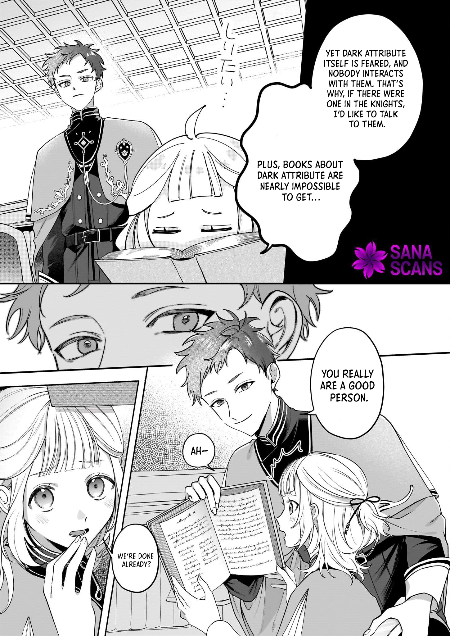 Toshokan no Tensai Shoujo: Honzuki no Shinjin Kanri wa Boudai na Chishiki de Kuni wo Sukuimasu Chapter 1 Page 46