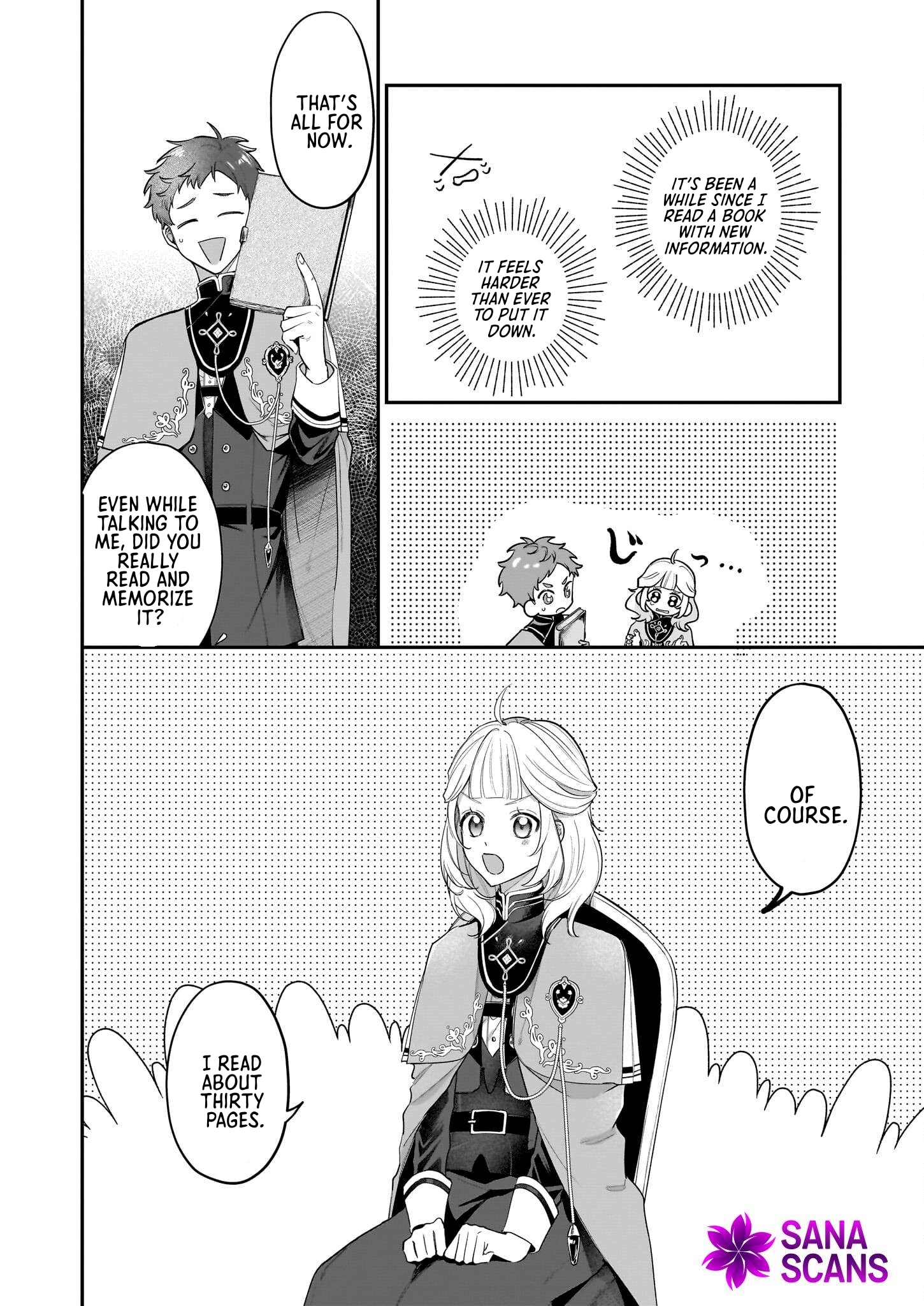 Toshokan no Tensai Shoujo: Honzuki no Shinjin Kanri wa Boudai na Chishiki de Kuni wo Sukuimasu Chapter 1 Page 47