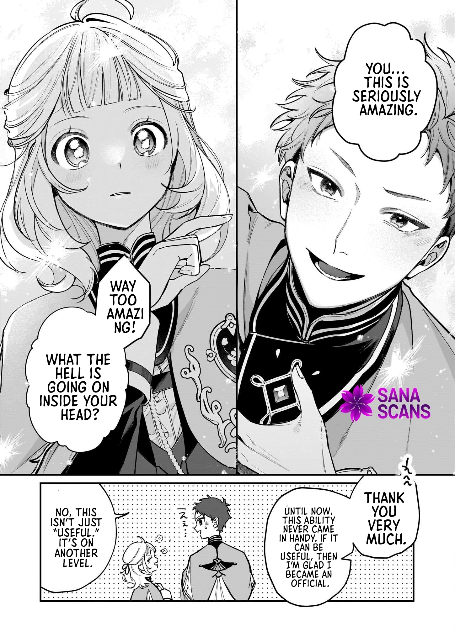 Toshokan no Tensai Shoujo: Honzuki no Shinjin Kanri wa Boudai na Chishiki de Kuni wo Sukuimasu Chapter 1 Page 51