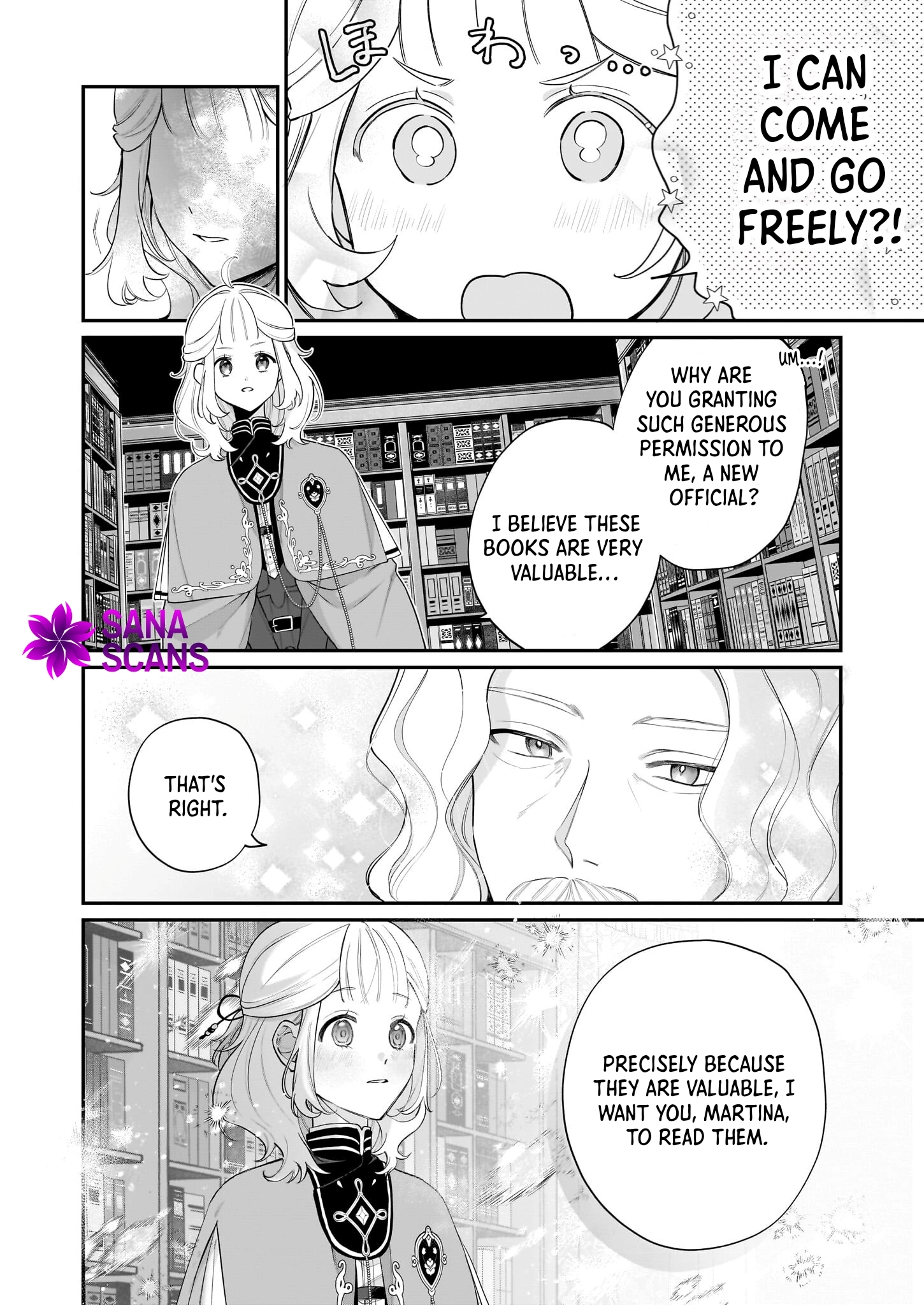 Toshokan no Tensai Shoujo: Honzuki no Shinjin Kanri wa Boudai na Chishiki de Kuni wo Sukuimasu Chapter 5 Page 24
