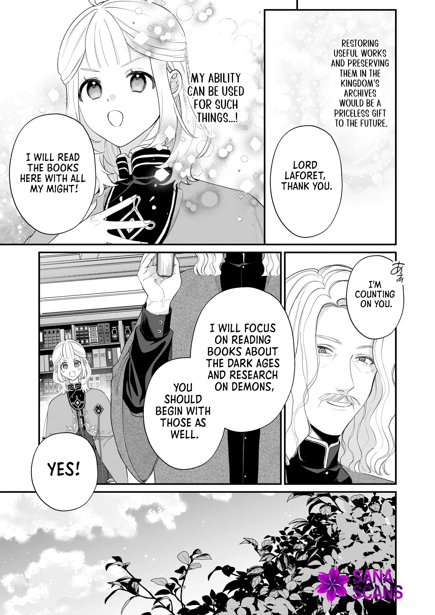 Toshokan no Tensai Shoujo: Honzuki no Shinjin Kanri wa Boudai na Chishiki de Kuni wo Sukuimasu Chapter 5 Page 27