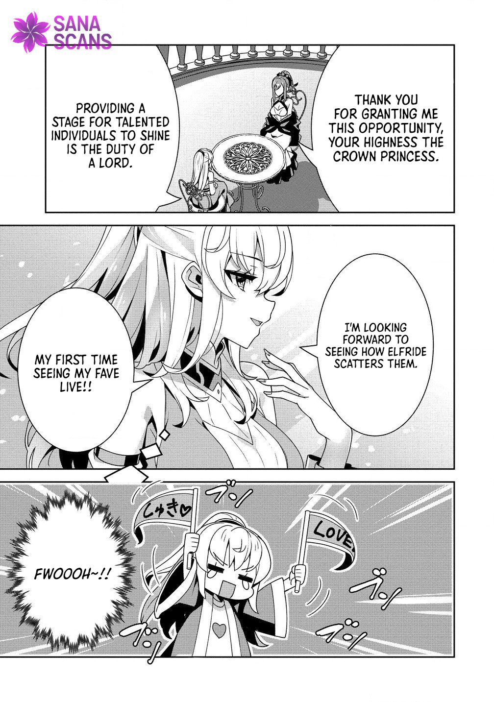 Unwanted Villainess? We’ll Take Her. Throwing Away Talent Dooms a Nation. Chapter 2 Page 3