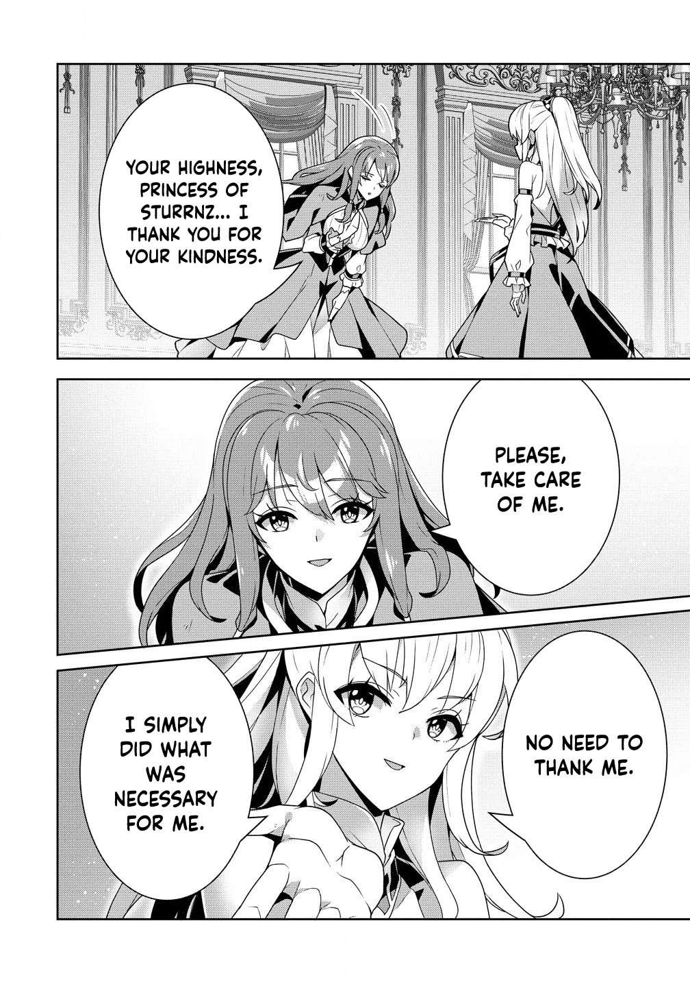 Unwanted Villainess? We’ll Take Her. Throwing Away Talent Dooms a Nation. Chapter 0 Page 8