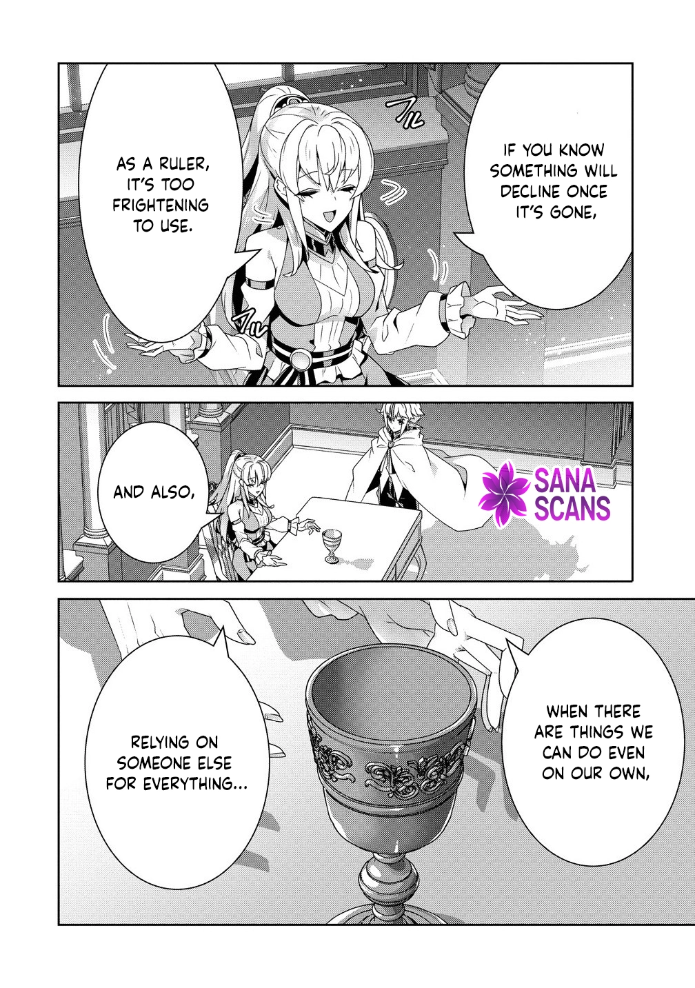 Unwanted Villainess? We’ll Take Her. Throwing Away Talent Dooms a Nation. Chapter 8 Page 12