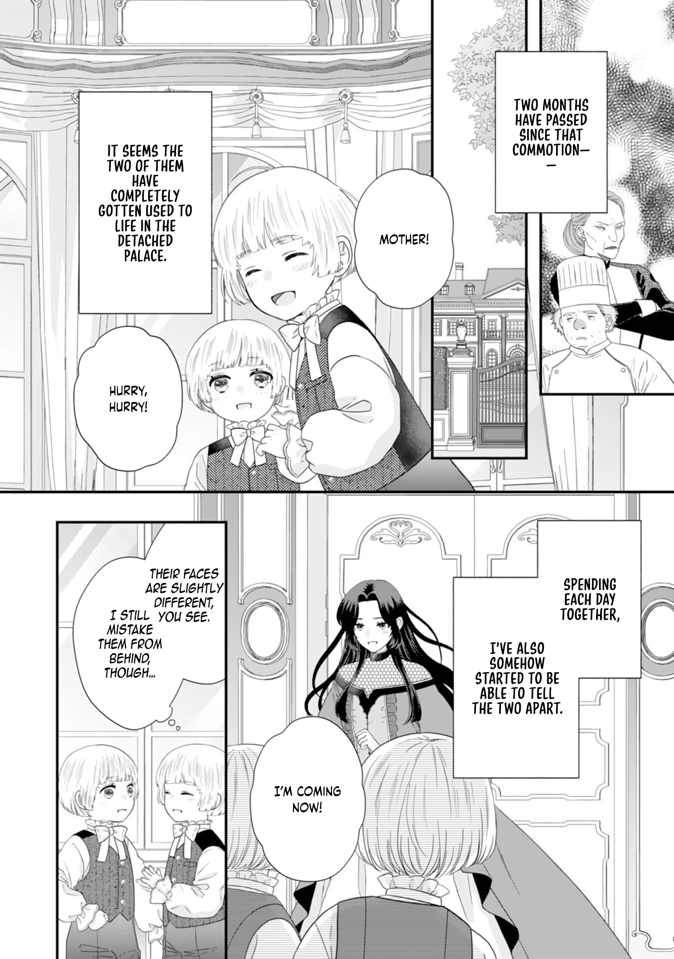 Villainess Stepmother of Twin Princes Who Just Loves Her Cute Boys. Chapter 8 Page 2