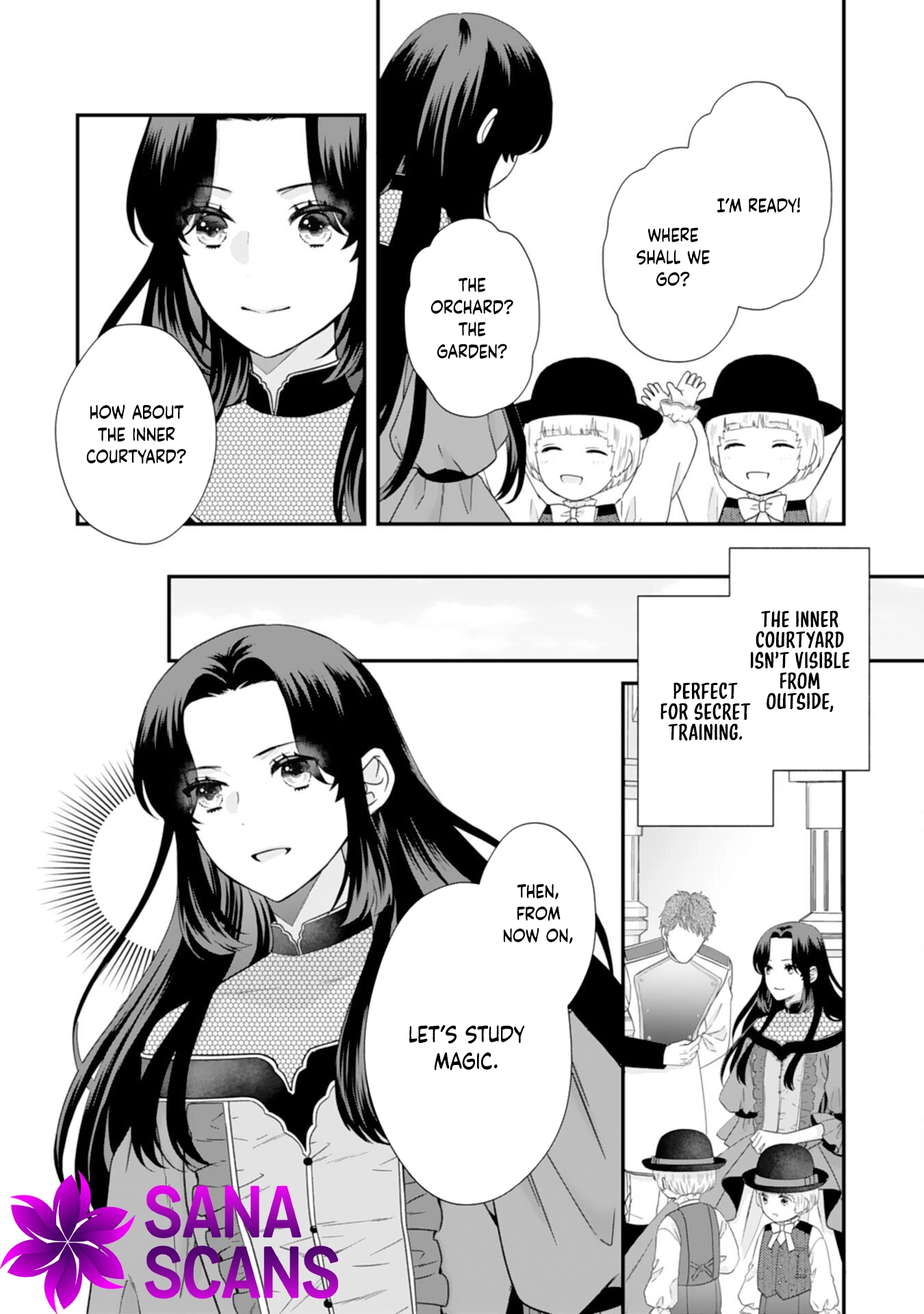 Villainess Stepmother of Twin Princes Who Just Loves Her Cute Boys. Chapter 8 Page 7