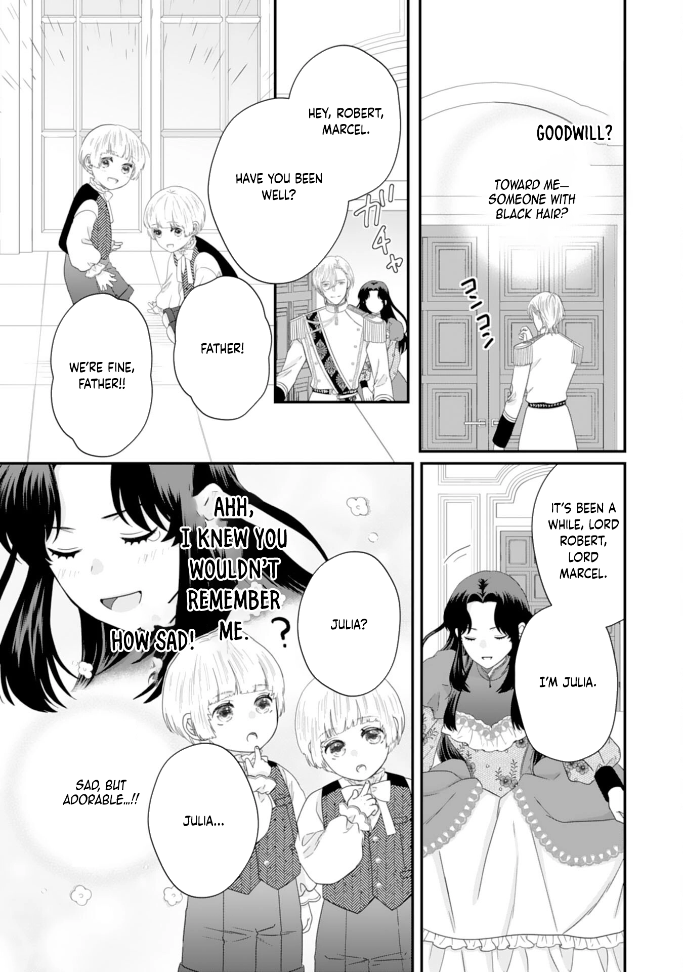 Villainess Stepmother of Twin Princes Who Just Loves Her Cute Boys. Chapter 4 - . Page 33