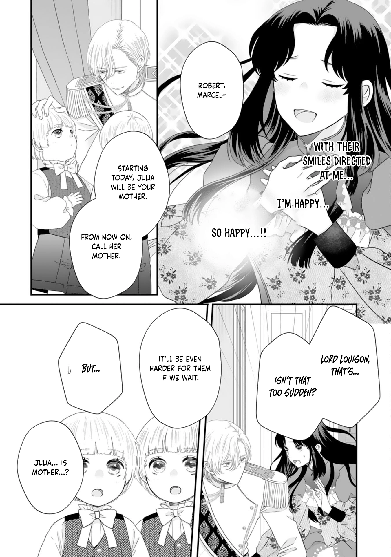 Villainess Stepmother of Twin Princes Who Just Loves Her Cute Boys. Chapter 4 - . Page 35