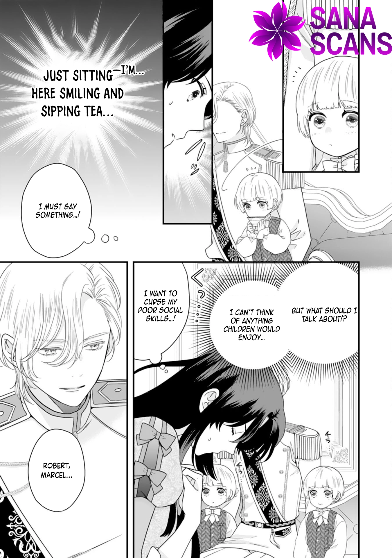 Villainess Stepmother of Twin Princes Who Just Loves Her Cute Boys. Chapter 3 Page 7