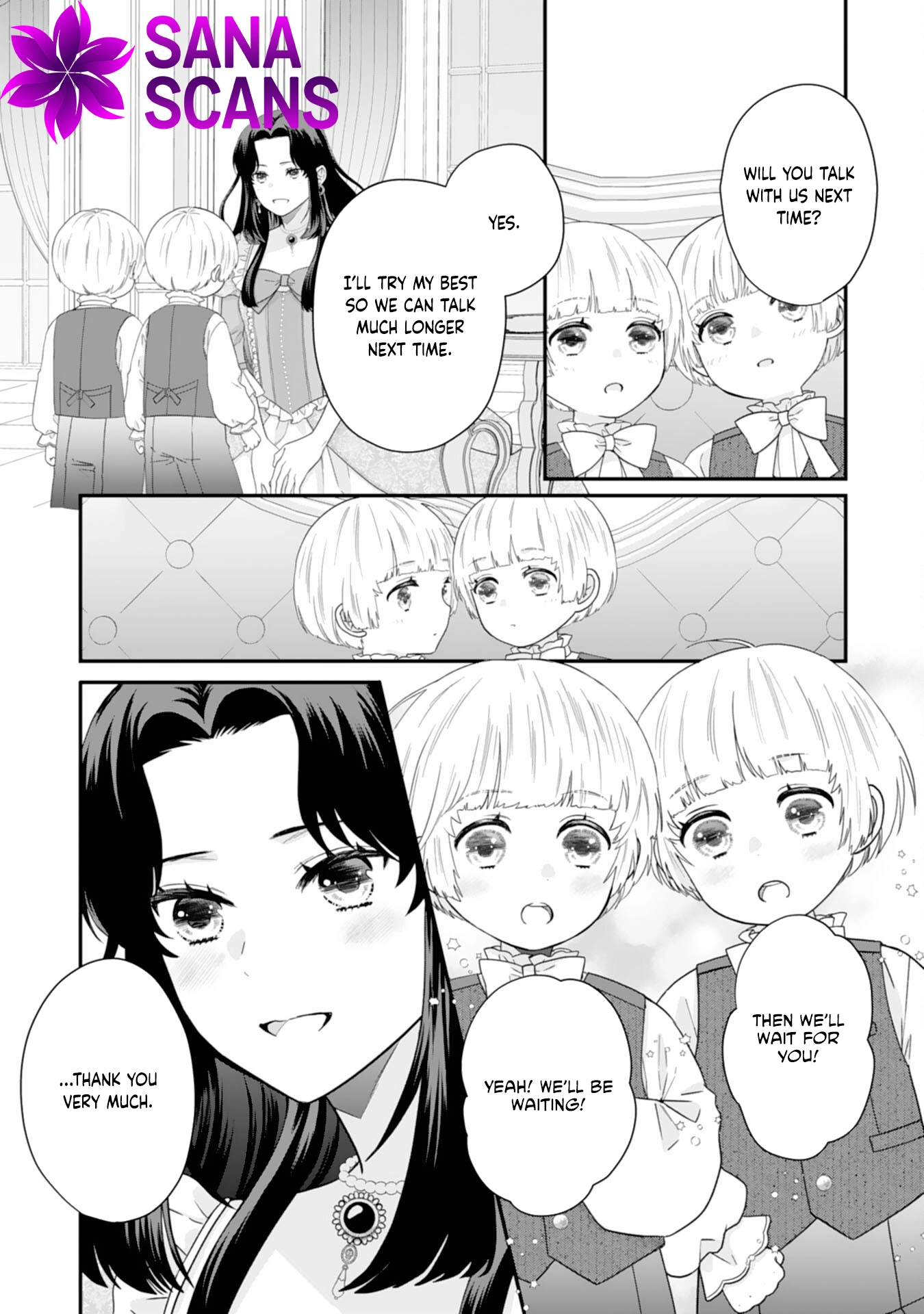 Villainess Stepmother of Twin Princes Who Just Loves Her Cute Boys. Chapter 3 Page 10