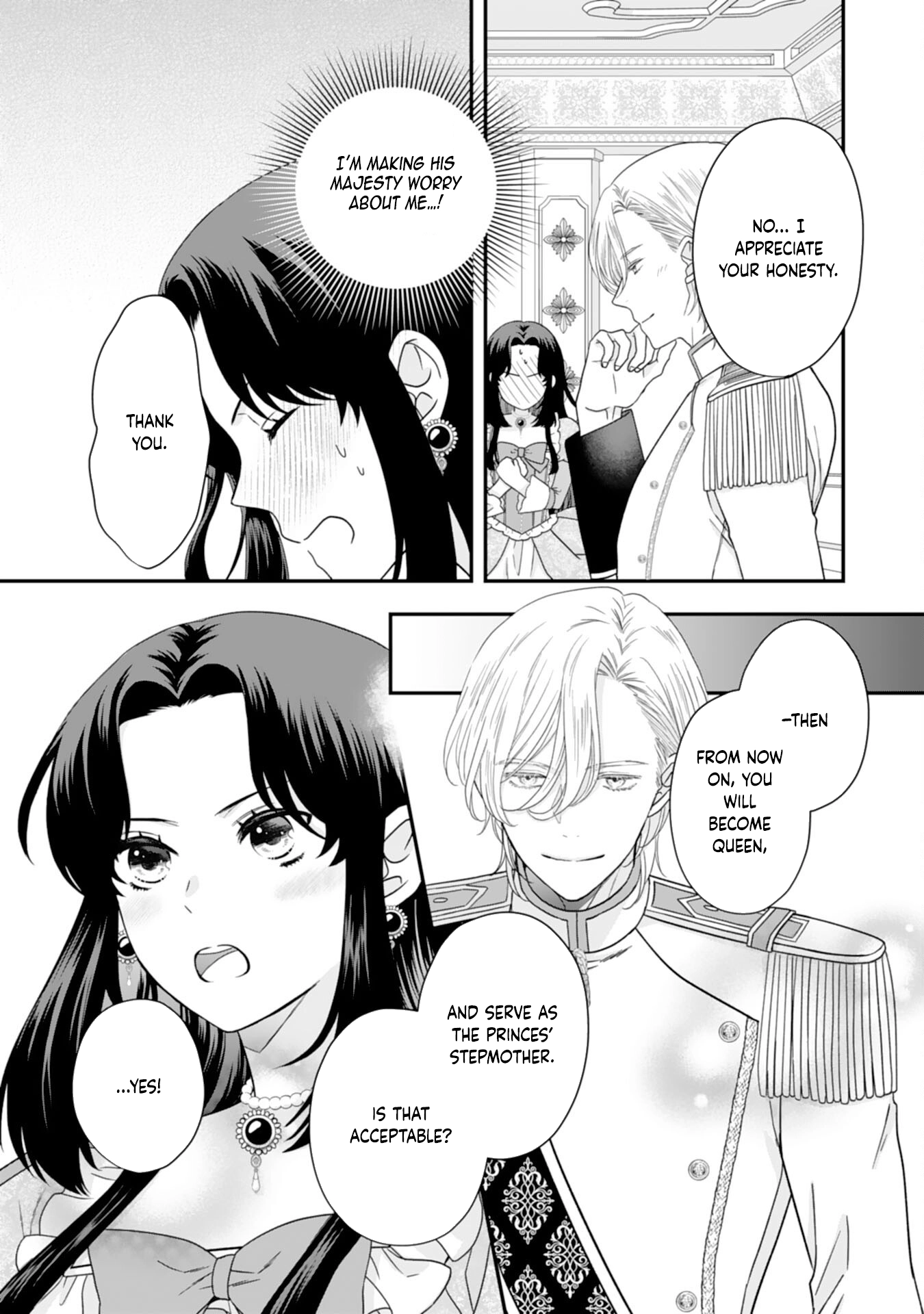 Villainess Stepmother of Twin Princes Who Just Loves Her Cute Boys. Chapter 3 Page 17