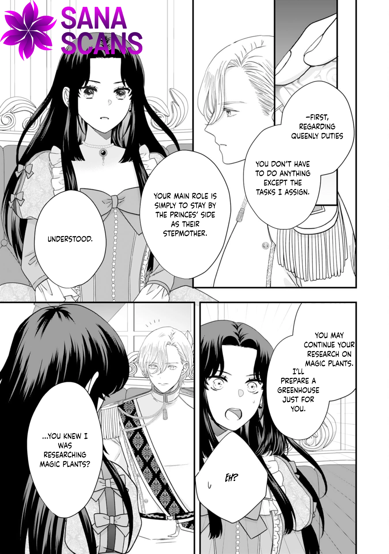 Villainess Stepmother of Twin Princes Who Just Loves Her Cute Boys. Chapter 3 Page 19