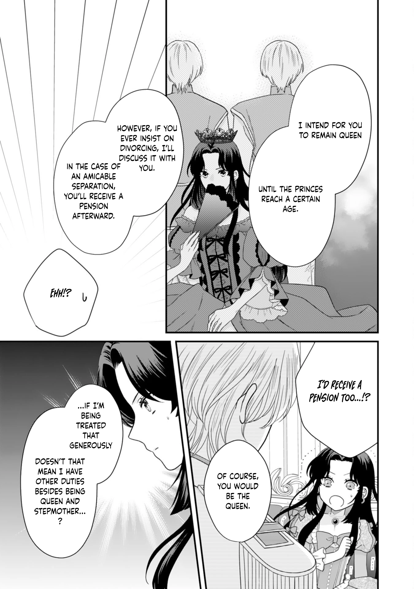 Villainess Stepmother of Twin Princes Who Just Loves Her Cute Boys. Chapter 3 Page 23