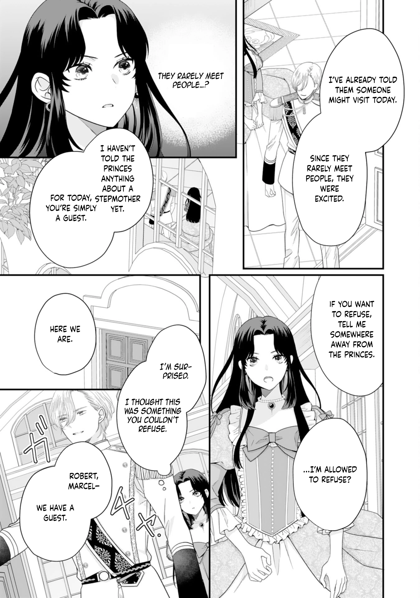 Villainess Stepmother of Twin Princes Who Just Loves Her Cute Boys. Chapter 2 Page 27