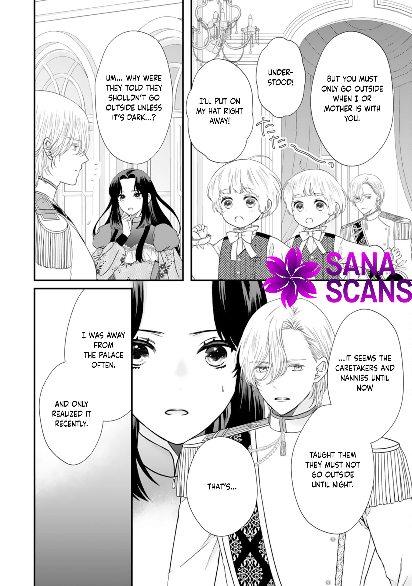 Villainess Stepmother of Twin Princes Who Just Loves Her Cute Boys. Chapter 5 - . Page 4