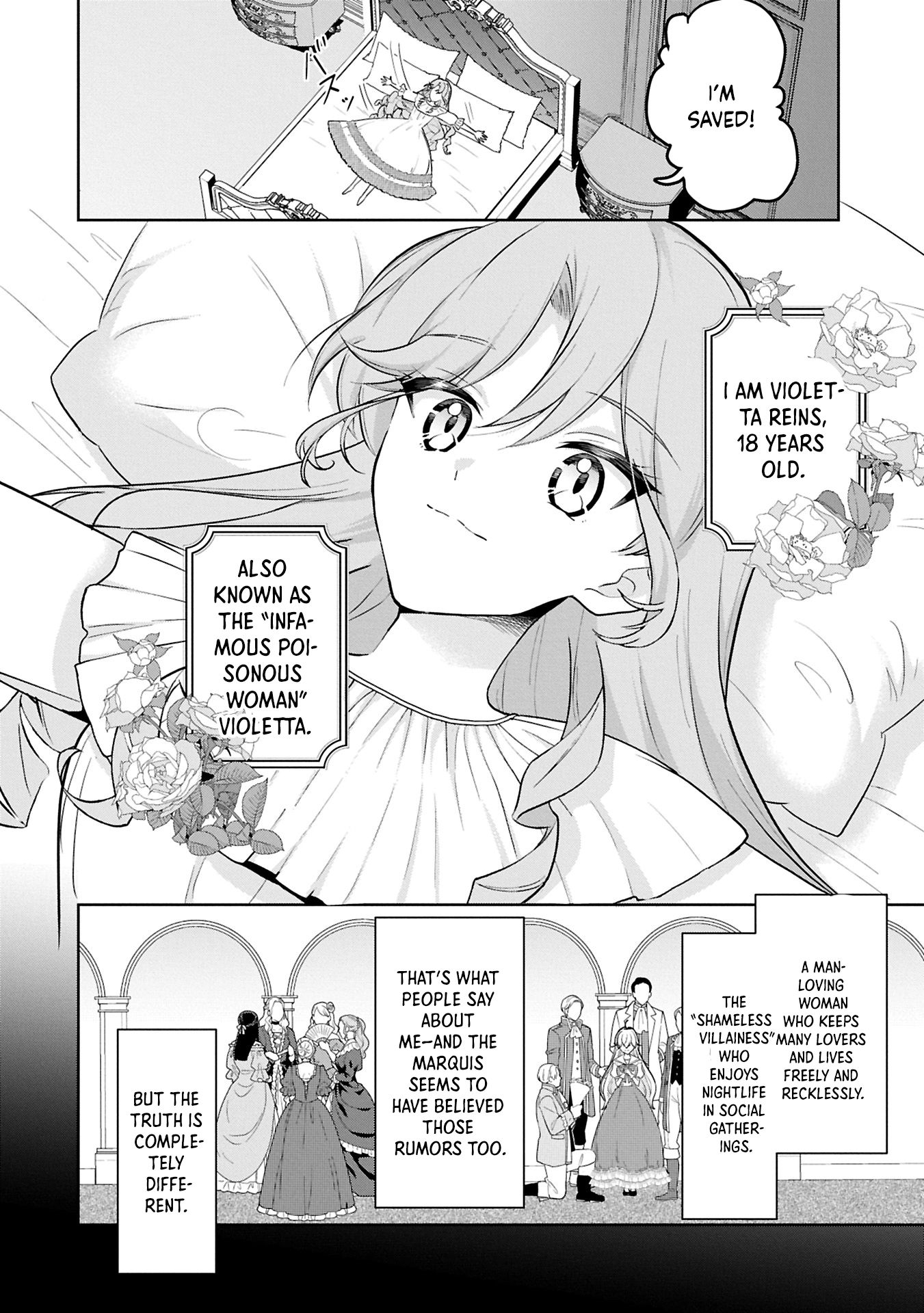 Violetta’s Agricultural Revolution: The Reincarnated Lady Loved by the Ice Marquis. Chapter 1 Page 6