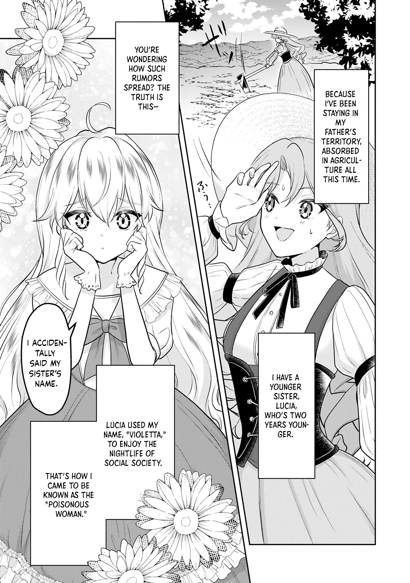 Violetta’s Agricultural Revolution: The Reincarnated Lady Loved by the Ice Marquis. Chapter 1 Page 7