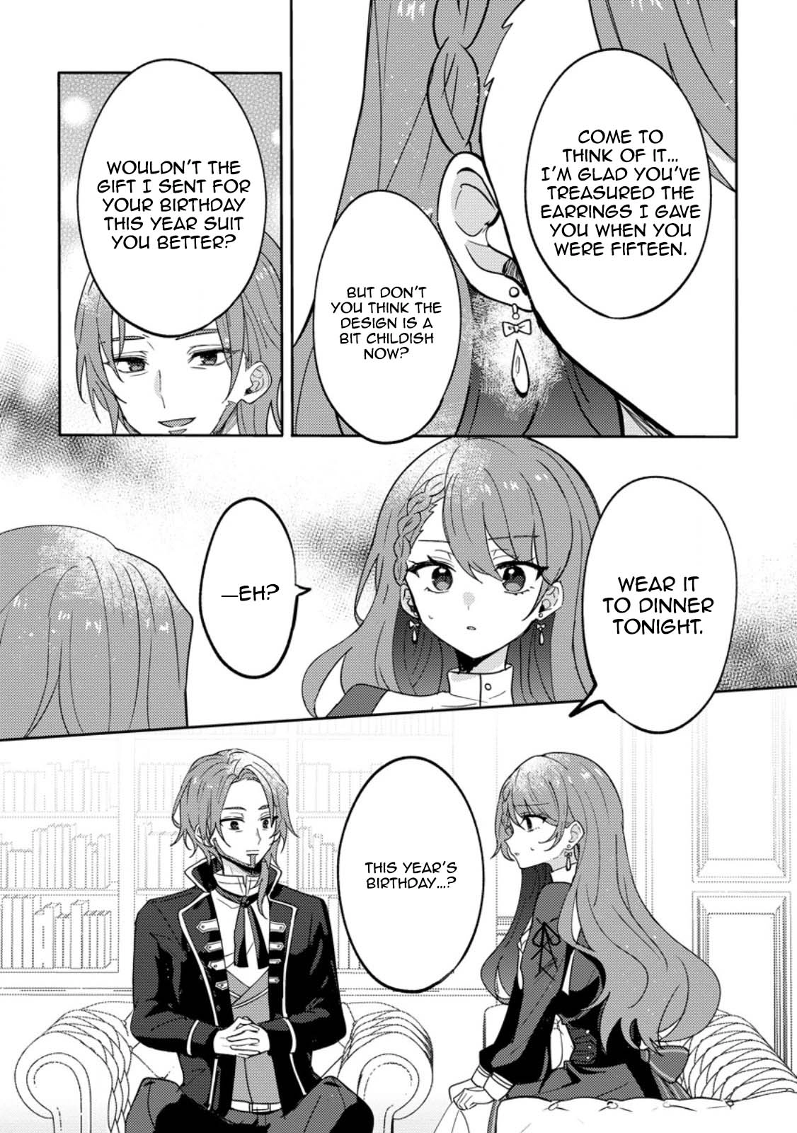 Well, you were the one who cheated. Chapter 3 Page 10