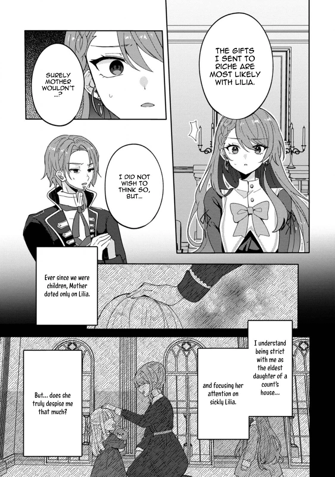Well, you were the one who cheated. Chapter 3 Page 13