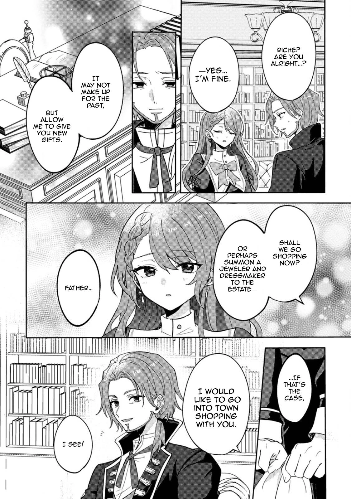 Well, you were the one who cheated. Chapter 3 Page 14