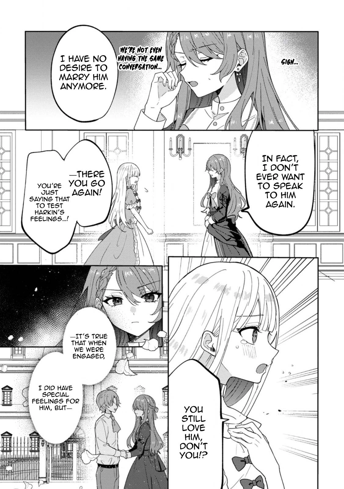 Well, you were the one who cheated. Chapter 3 Page 3