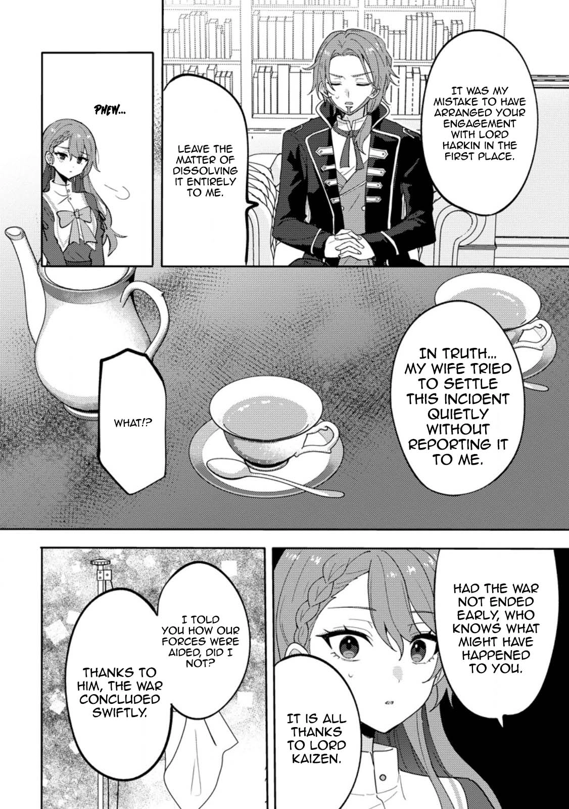 Well, you were the one who cheated. Chapter 3 Page 6