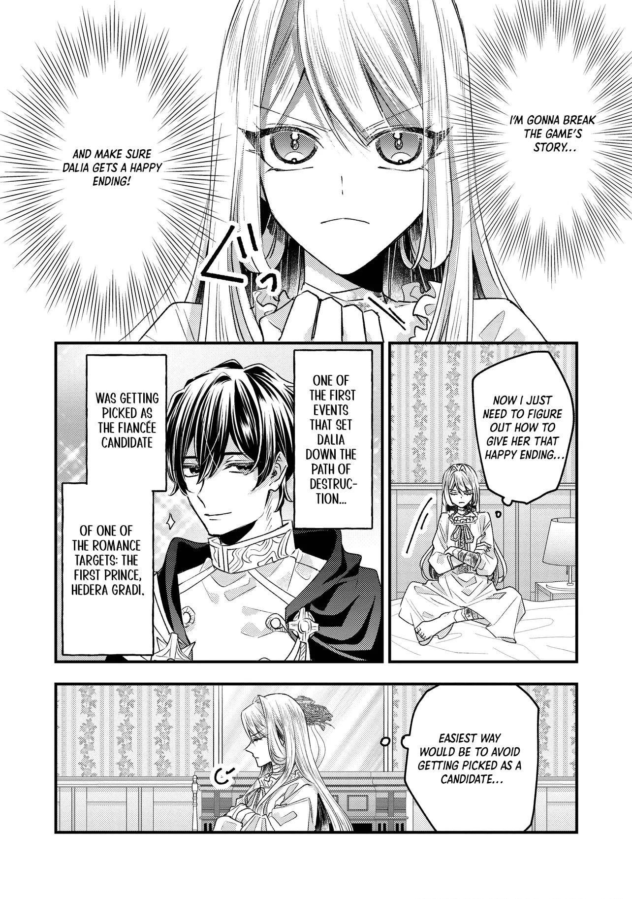 Zense Furyou no Akuyaku Reijou Nanoni, Yandere Ouji kara no Dekiai Route Nante Kiitenai! Chapter 1 Page 9