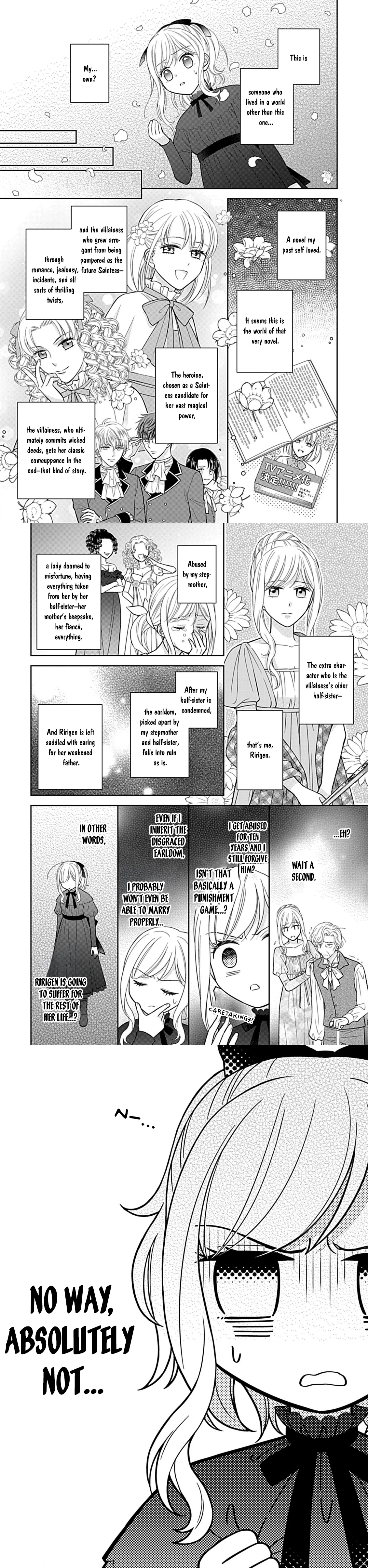 A  Doomed Side Character Runs Away Now—Butterfly Effect Chapter 1 Page 5