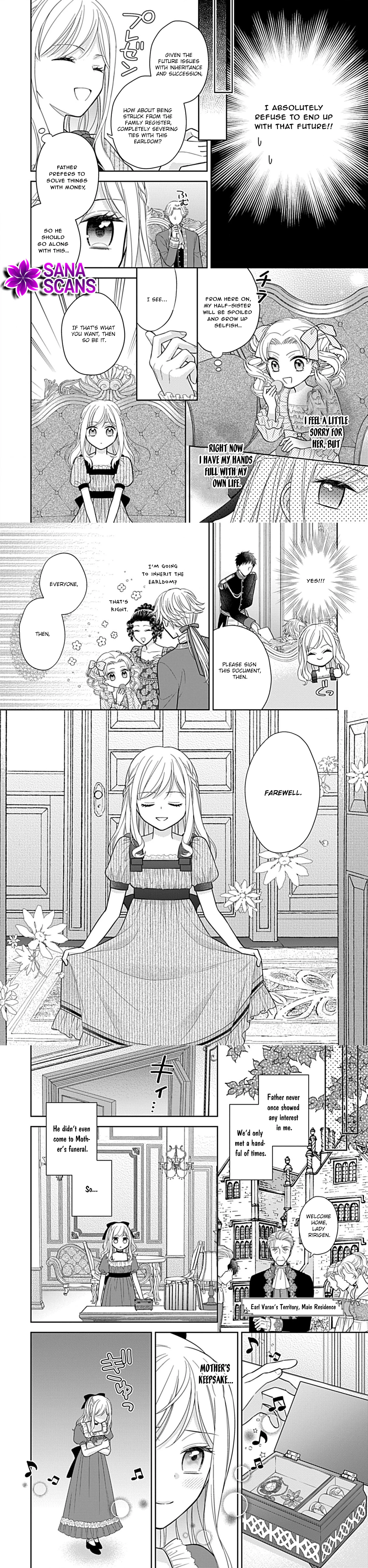 A  Doomed Side Character Runs Away Now—Butterfly Effect Chapter 1 Page 6