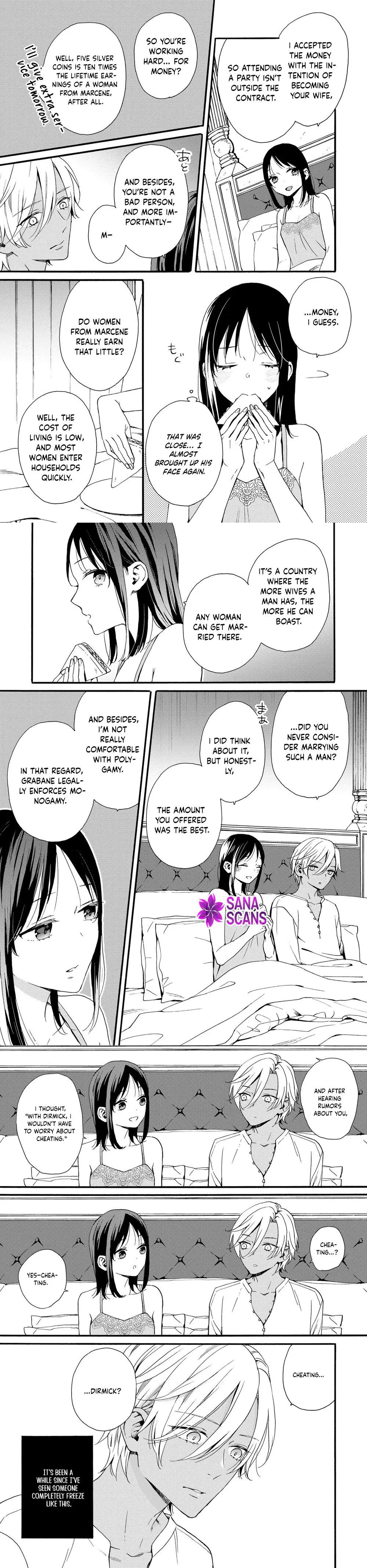 A Money-Loving Commoner’s Contract Marriage with a Self-Doubting Noble Chapter 8 Page 3