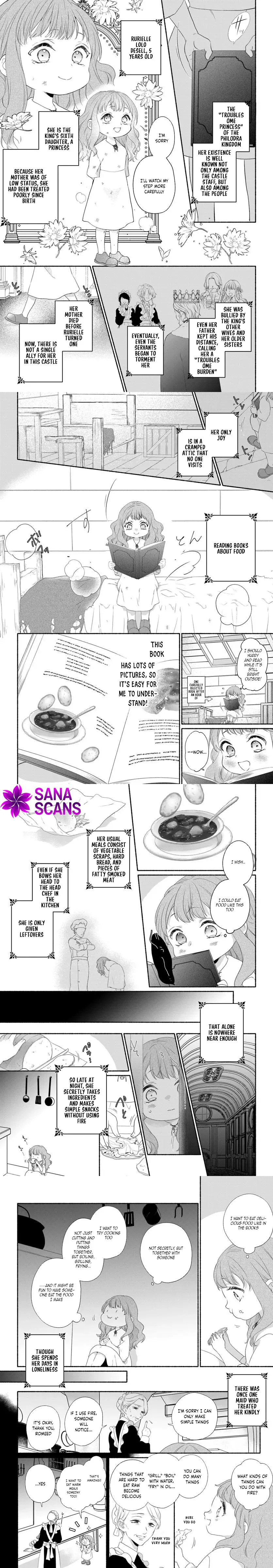 Demon Lord, Enjoy Your Meal — The Exiled Princess’s Happy Life Chapter 1 - . Page 2