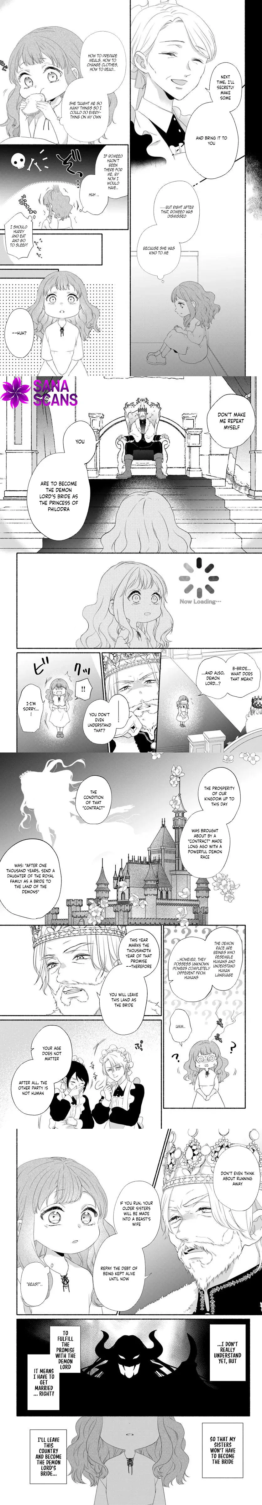 Demon Lord, Enjoy Your Meal — The Exiled Princess’s Happy Life Chapter 1 - . Page 3