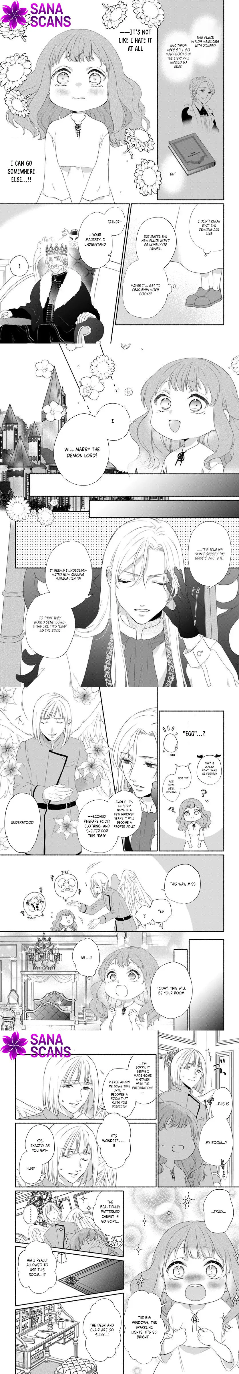 Demon Lord, Enjoy Your Meal — The Exiled Princess’s Happy Life Chapter 1 - . Page 4