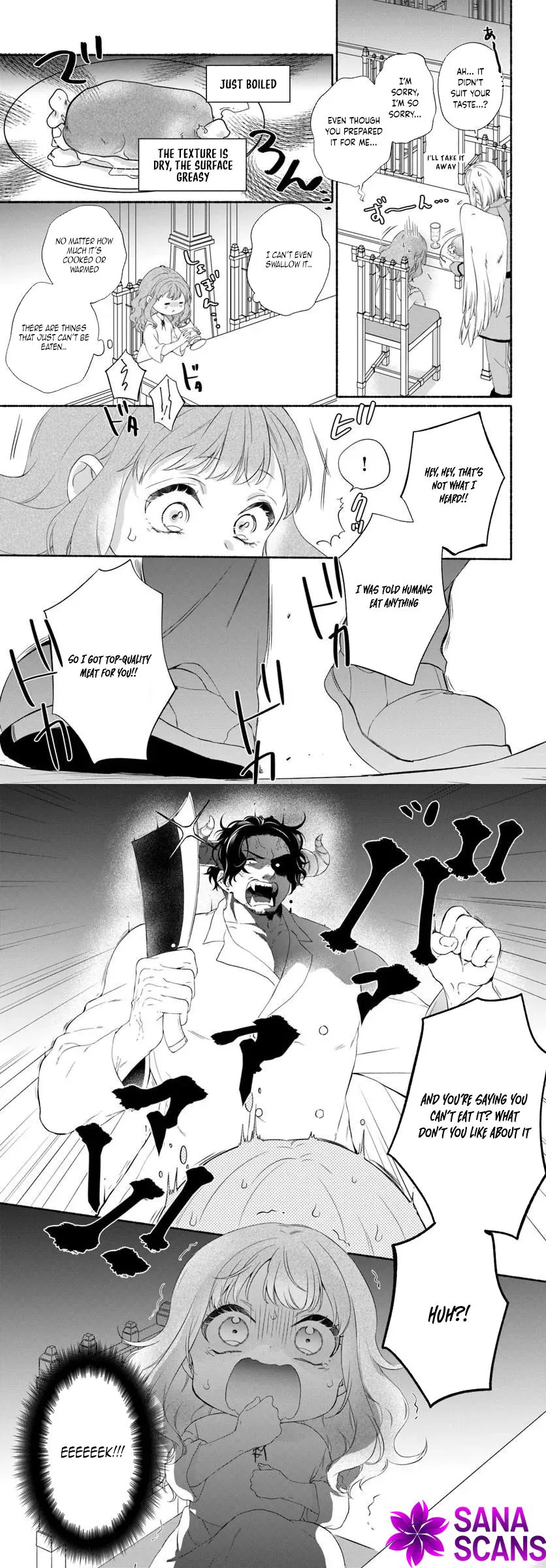 Demon Lord, Enjoy Your Meal — The Exiled Princess’s Happy Life Chapter 1 - . Page 6