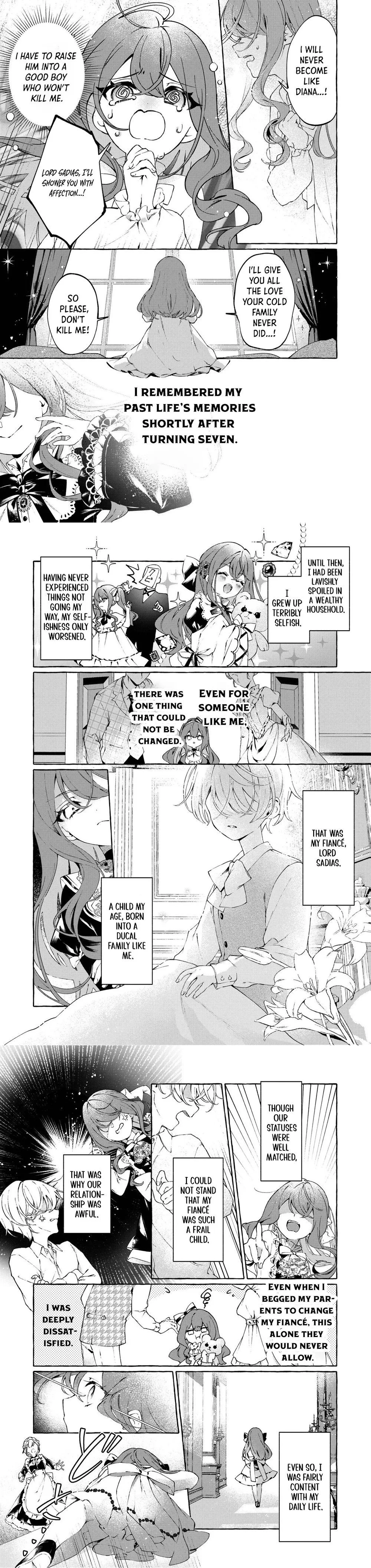 Doting on My Villainous Fiancé—Now He’s Obsessed with Me Chapter 1 Page 3