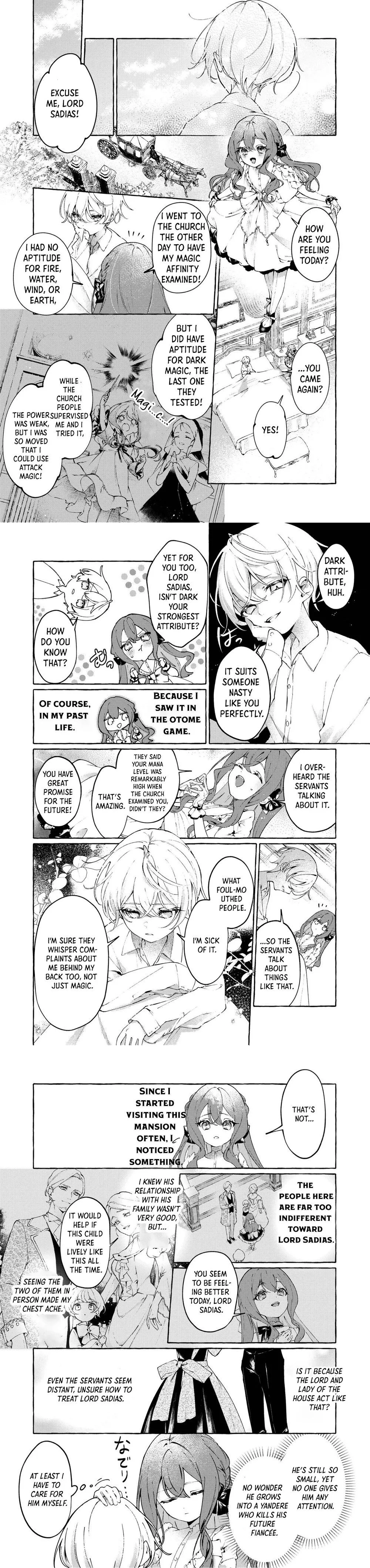 Doting on My Villainous Fiancé—Now He’s Obsessed with Me Chapter 1 Page 7