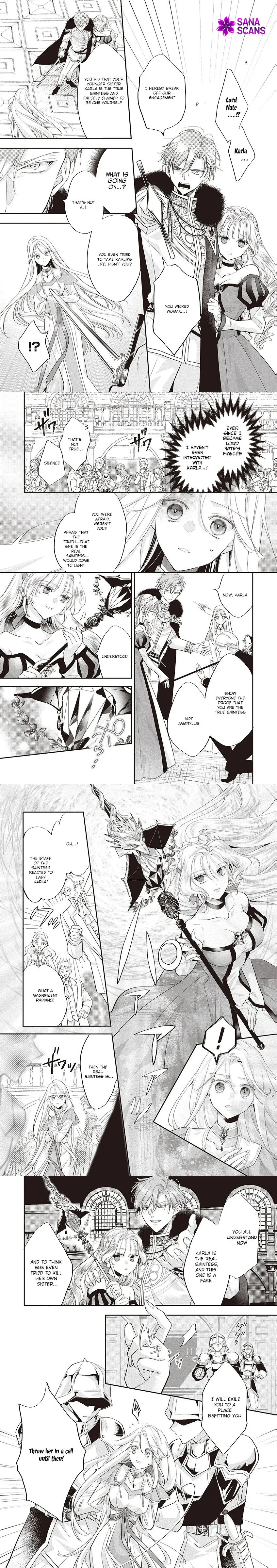 Exiled as a Fake, Turns Out I’m the Real Saintess Chapter 1 - . Page 2