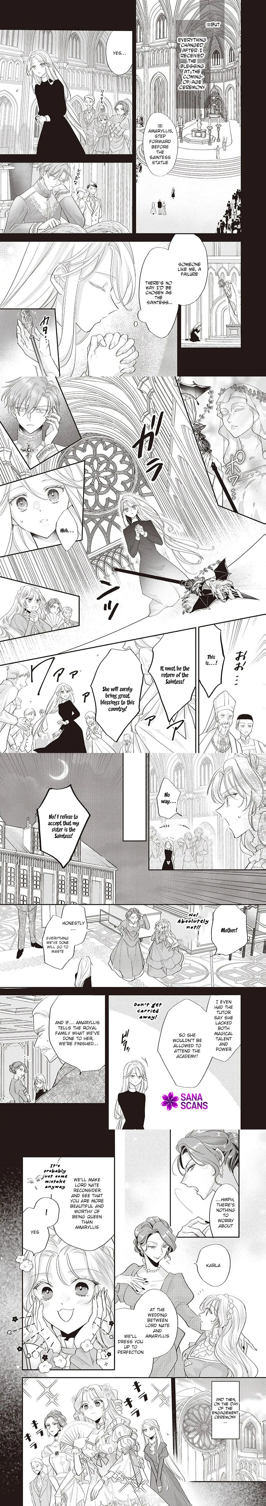 Exiled as a Fake, Turns Out I’m the Real Saintess Chapter 1 - . Page 4