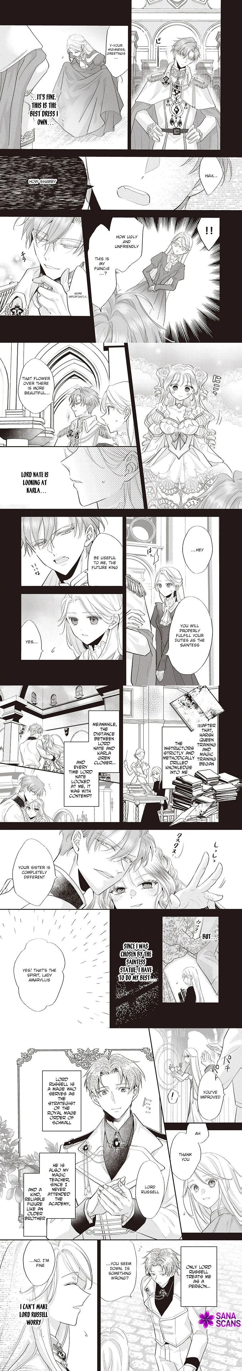Exiled as a Fake, Turns Out I’m the Real Saintess Chapter 1 - . Page 5