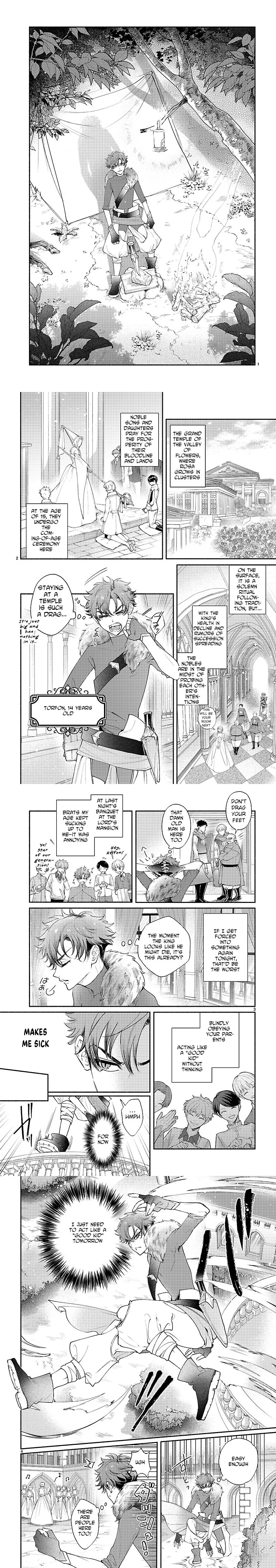 Flower Saintess Lutida Chapter 5 Page 1