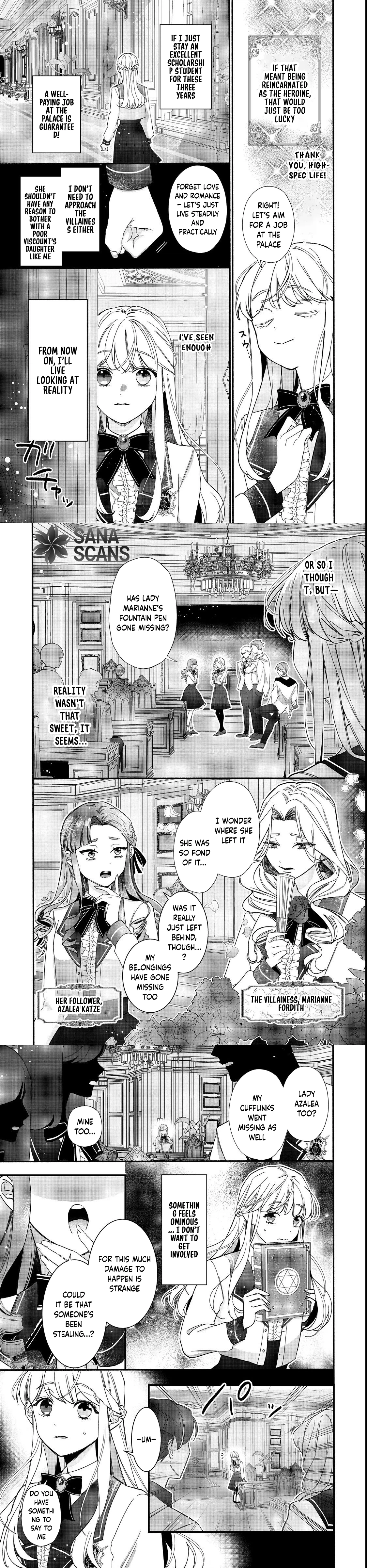 I Just Wanted a High-Paying Job at the Castle to Avoid the Villainess Chapter 1 Page 5