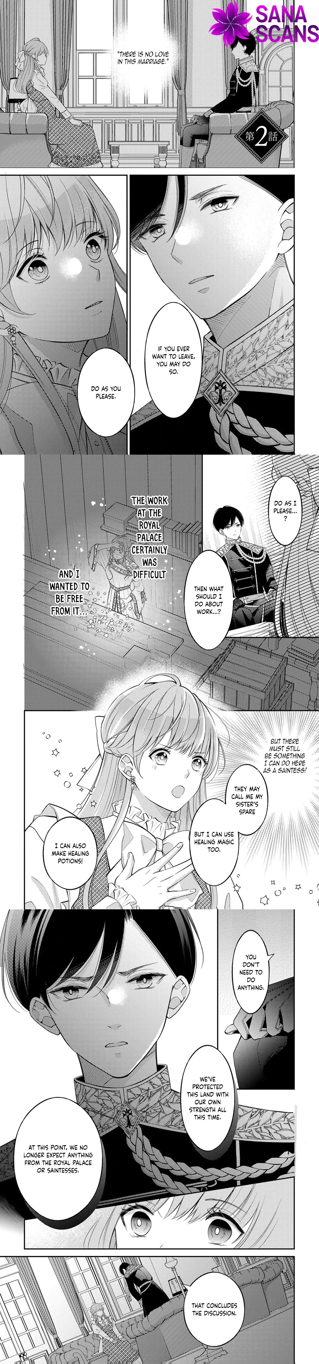 I Quit Being My Sister’s Spare — Don’t Call Me the True Saintess Now! Chapter 2 Page 1