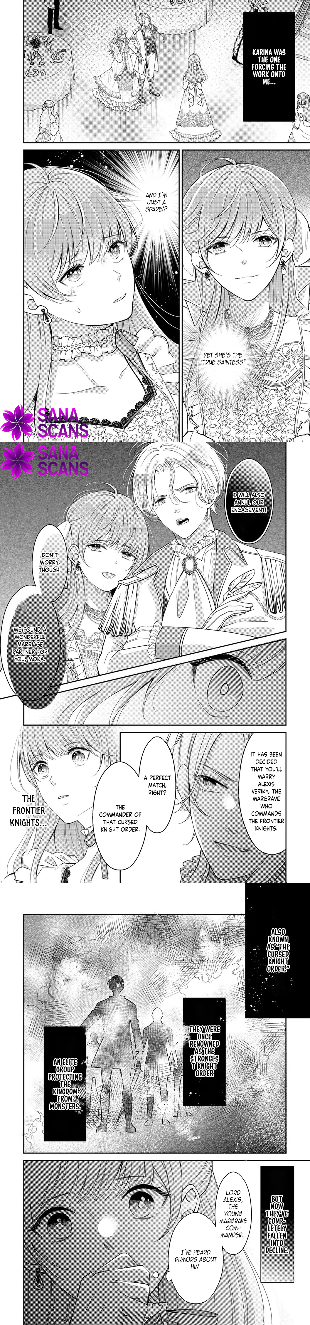 I Quit Being My Sister’s Spare — Don’t Call Me the True Saintess Now! Chapter 1 - . Page 4