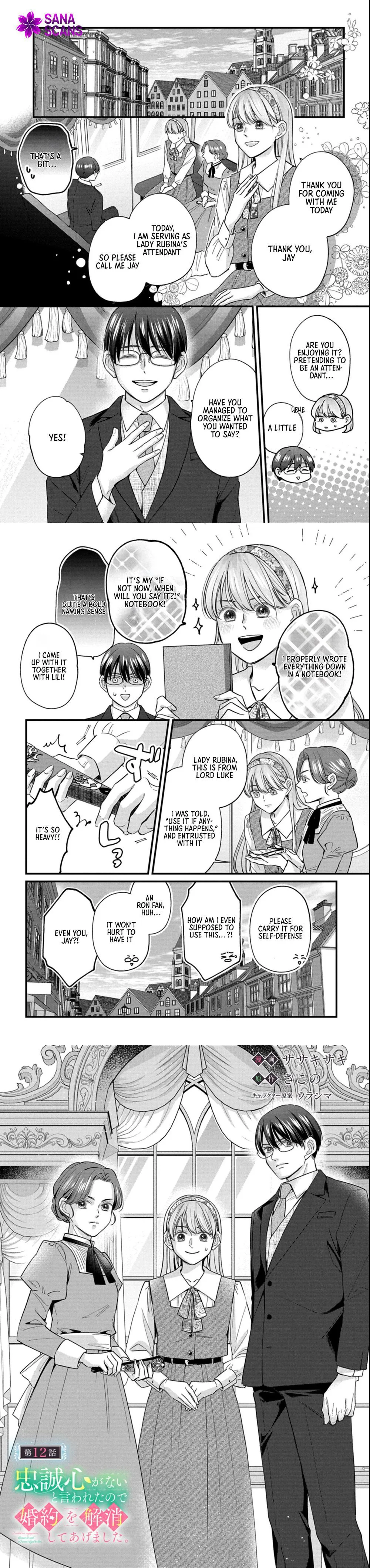 I Was Told I Had No Loyalty, So I Kindly Broke Off the Engagement. Chapter 12 Page 1