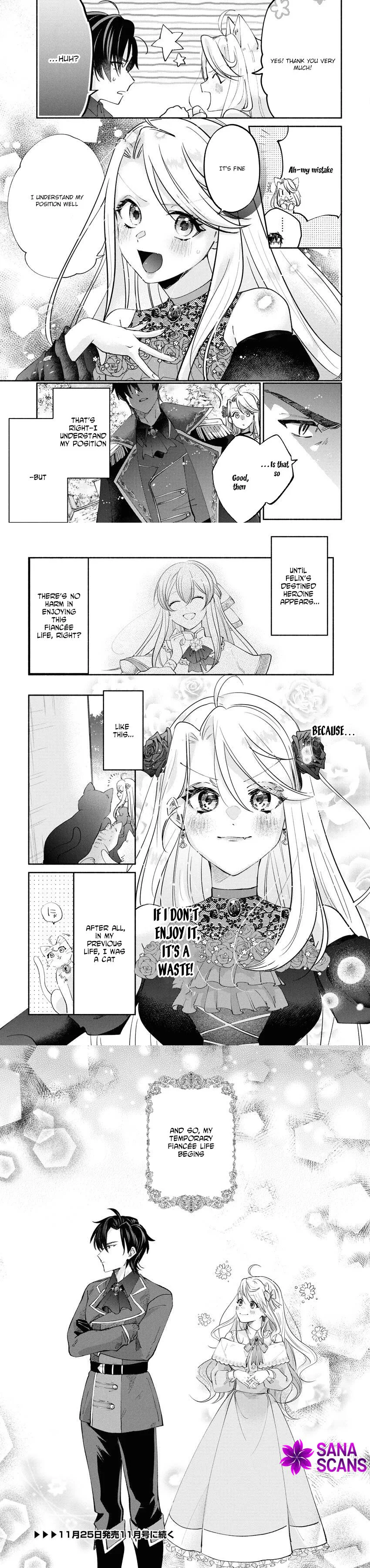 I’ll Enjoy My Temporary Engagement Until the Fated Heroine Appears! Meow Chapter 1 - . Page 10