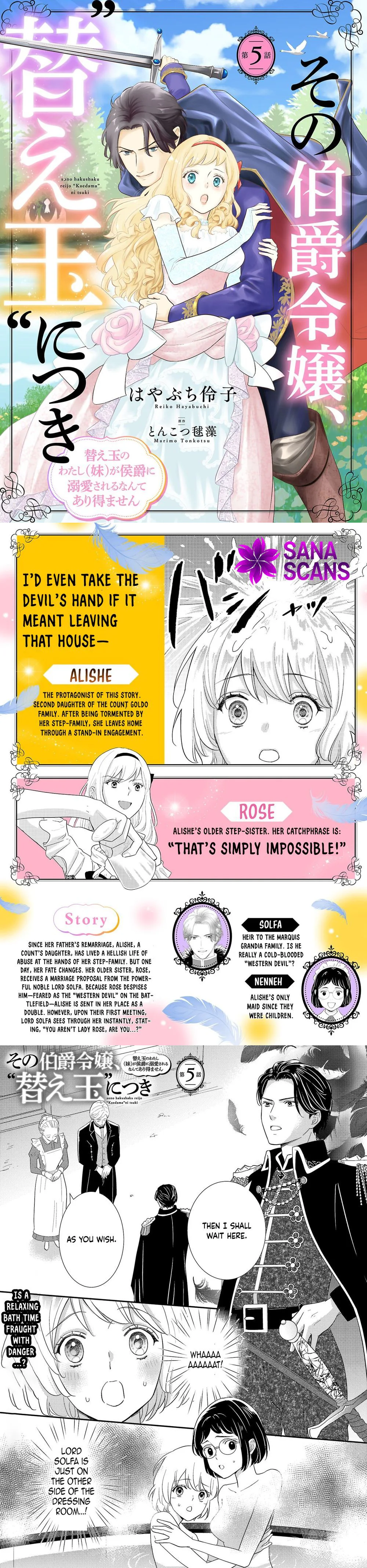 I’m Just the Stand-In Sister—There’s No Way a Marquis Would Dote on Me. Chapter 5 Page 1