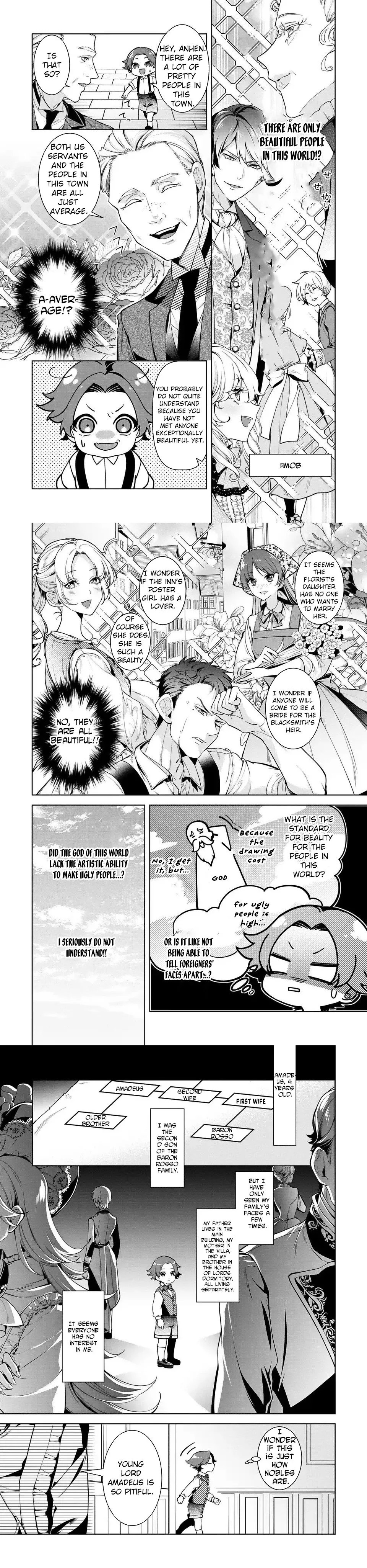 In a World Overflowing with Beauties, I Want to Fall in Love with a ‘Monster’ Lady Chapter 1 - . Page 3